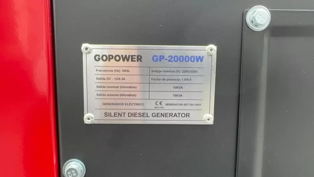 Generador de 15 kvA entrega inmediata en Puerto Montt — 15 kVA